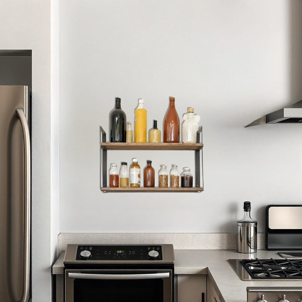 Maximize Your Kitchen Space: Ingenious Hacks with Floating Wall Shelves