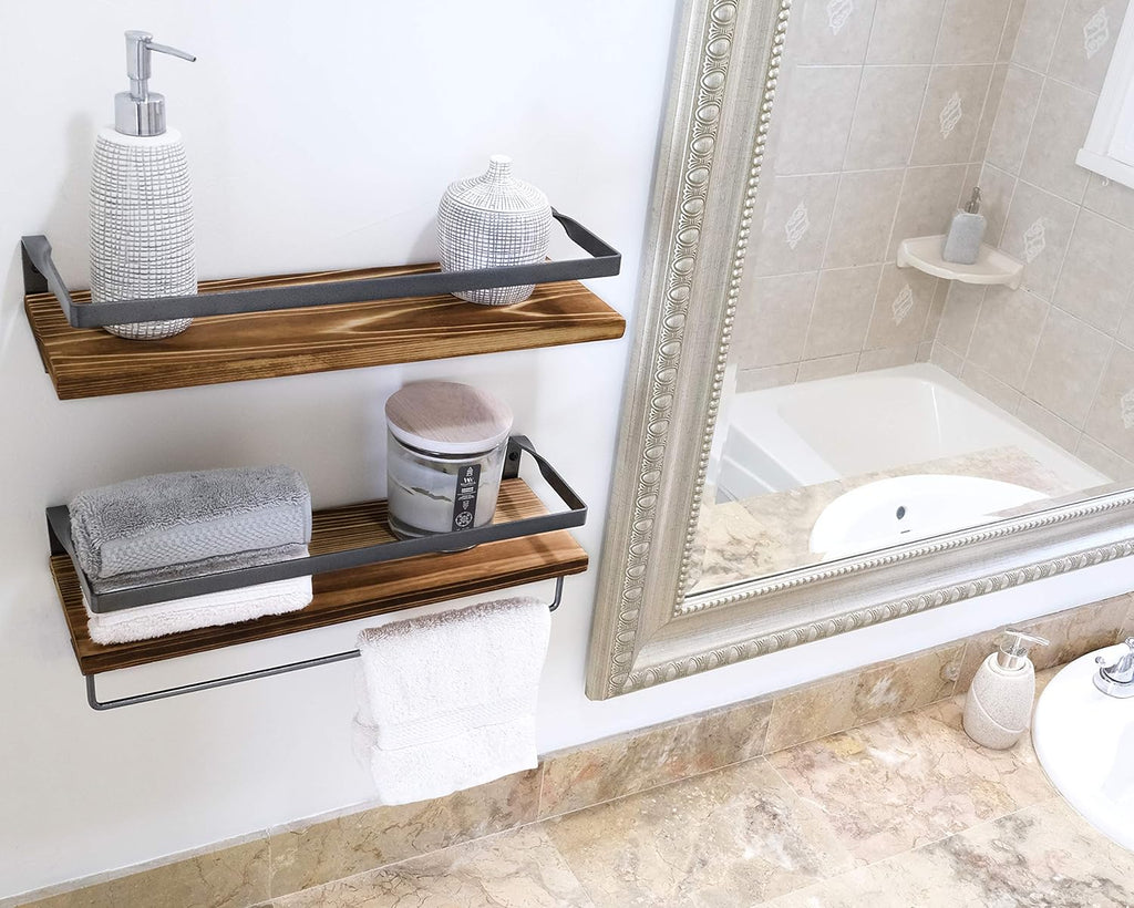 Can Floating Wall Shelves Be Installed in Bathrooms or Humid Environments?