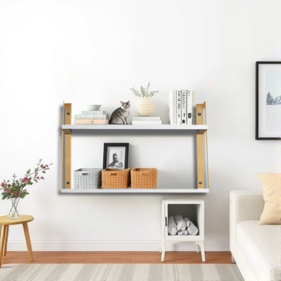 Elevate Your Space: Discover the Magic of Floating Shelves as Pet-Friendly Storage Solutions