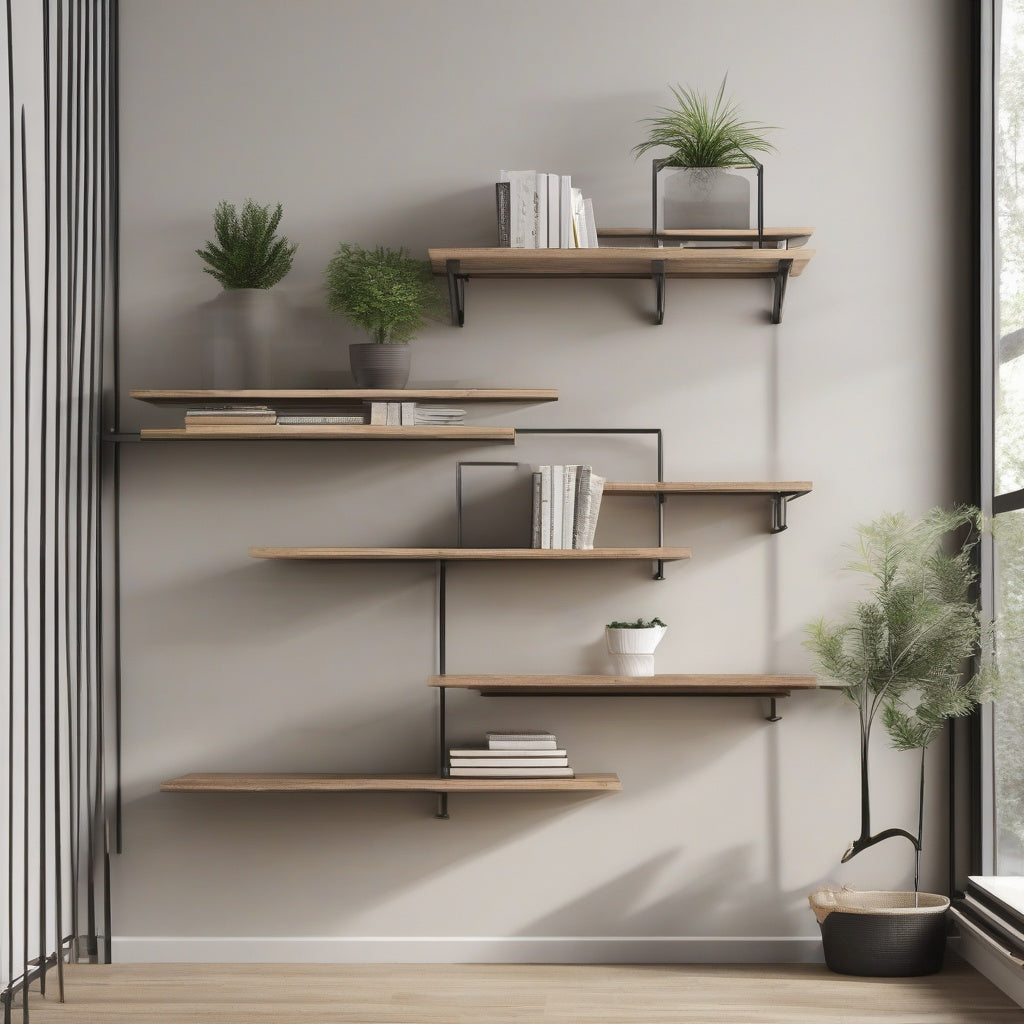 What Are the Best Ways to Decorate Floating Wall Shelves for a Modern Aesthetic?